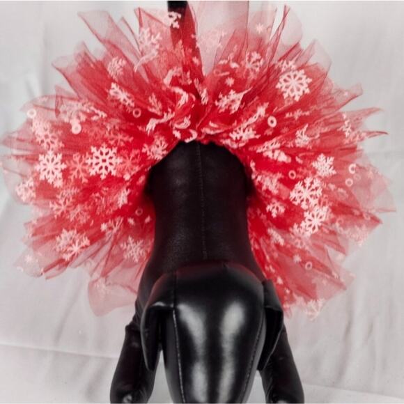 New Holiday Puppy / Small Pet Tutu Handmade 2-layer Size X-Small - Picture 1 of 12